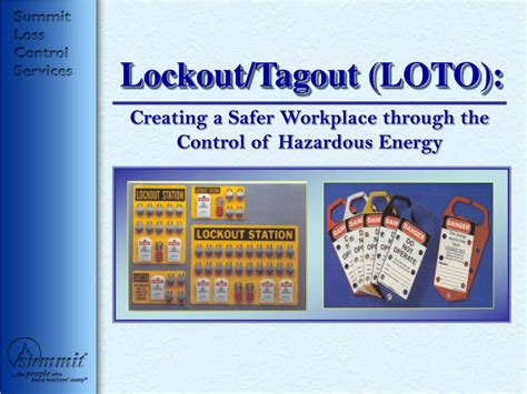 loto ppt presentation|Lockout.
